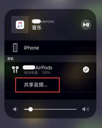 铜仁苹果14音频维修点分享iPhone14音频共享设置方法 