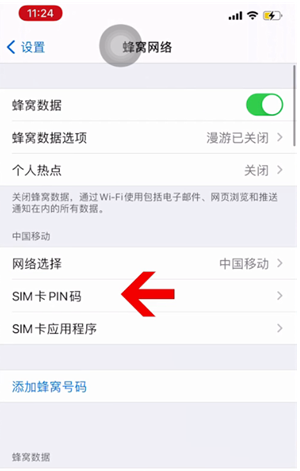 铜仁苹果14维修网分享如何给iPhone14的SIM卡设置密码 